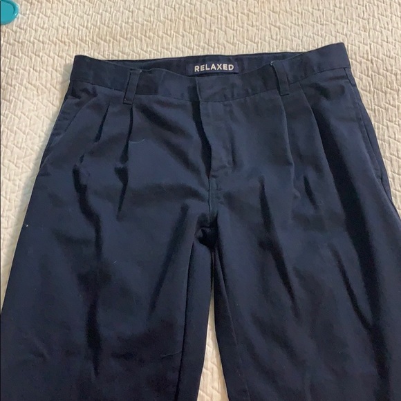 Boys Navy Pants - Picture 3 of 3